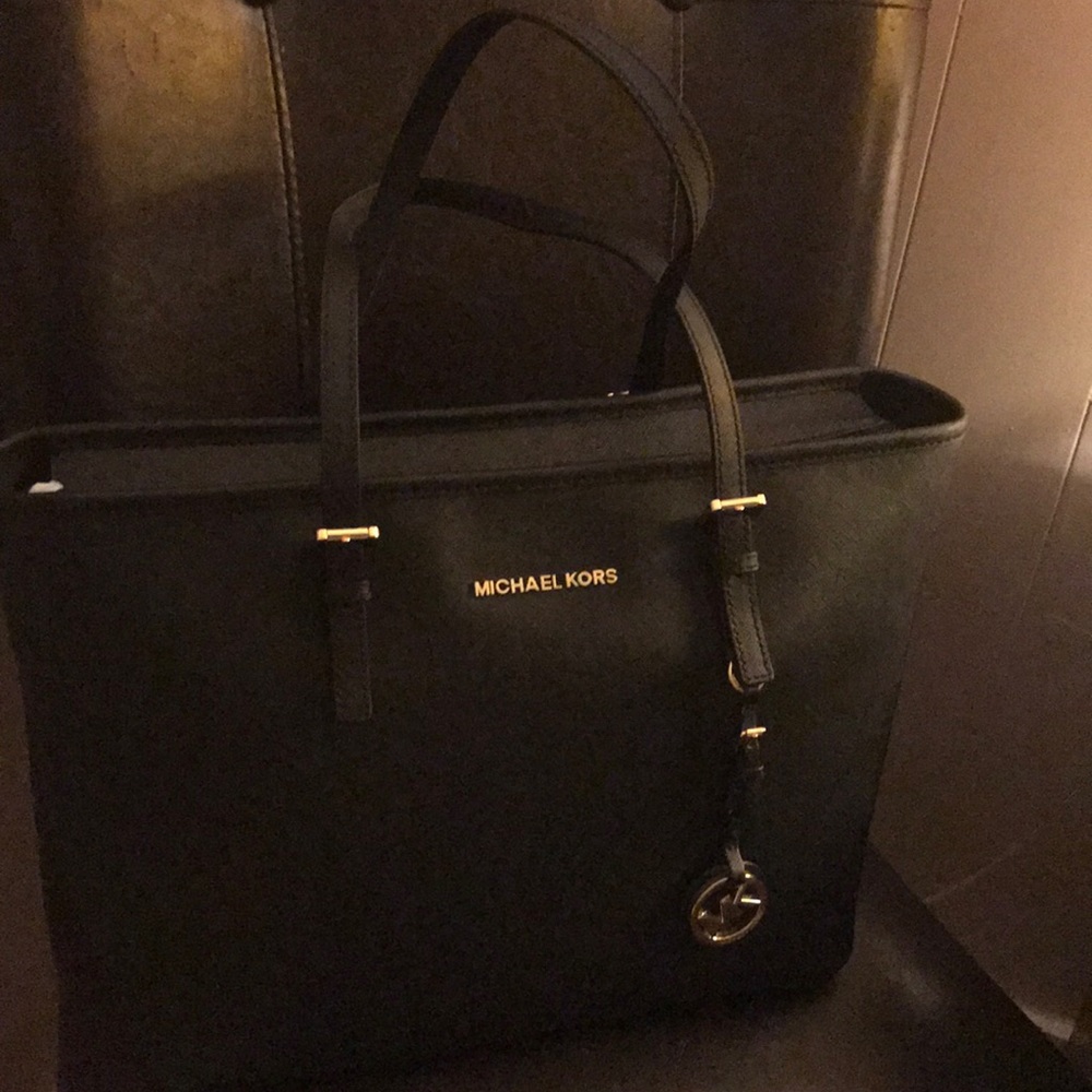 Michael Kors black tote